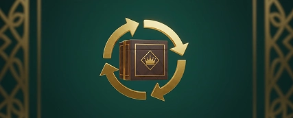 Crowngreen reload bonus circular arrows icon